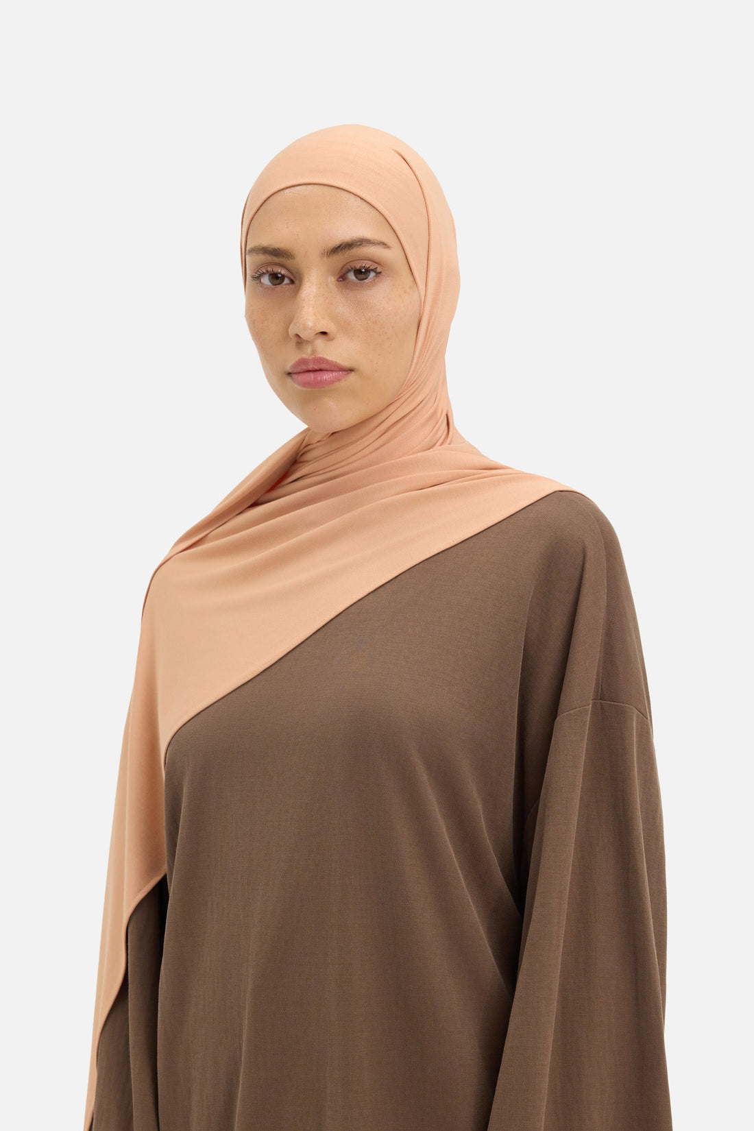 Bambou Jersey Écharpe | Pastel Orange