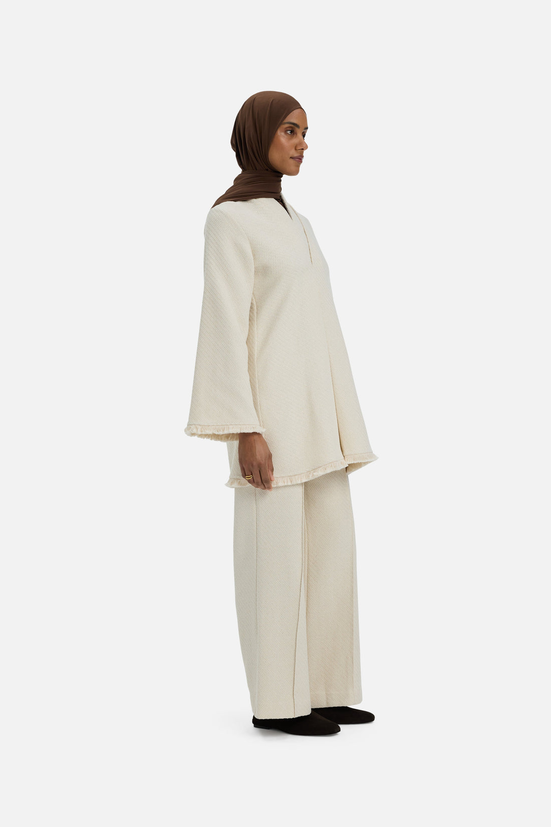 Frange Trim Pantalon | Off White