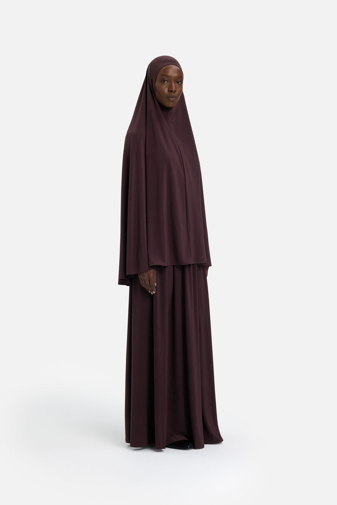 Premium Jersey Prayer Jupe | Vintage Purple