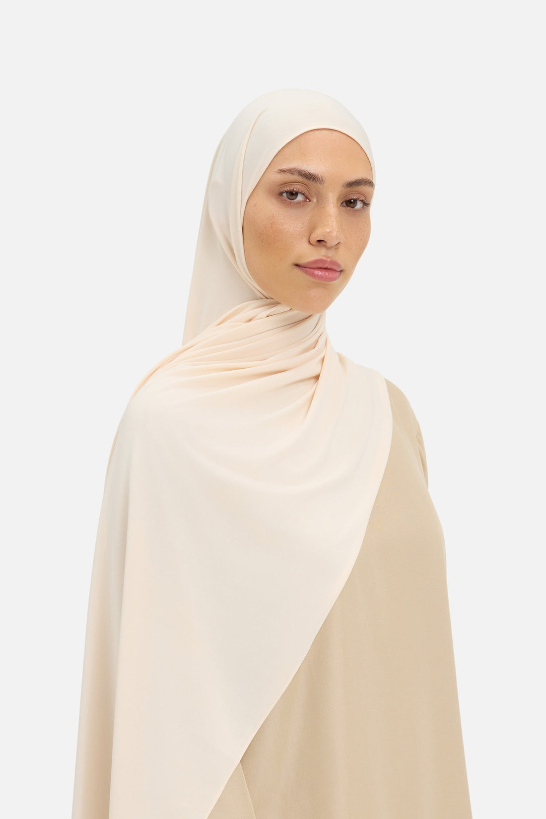 Premium Jersey Écharpe | Cloud Rose